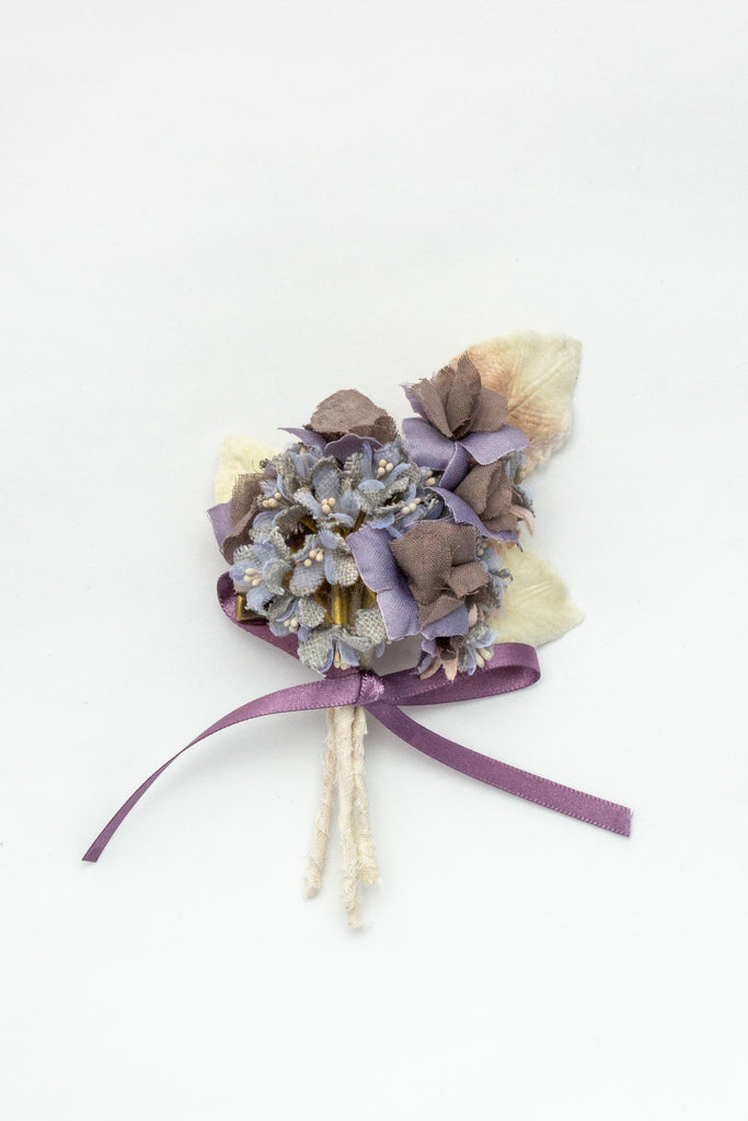 Hydrangea Dual Clip Corsage