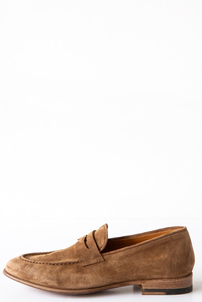Janet Suede Penny Loafer