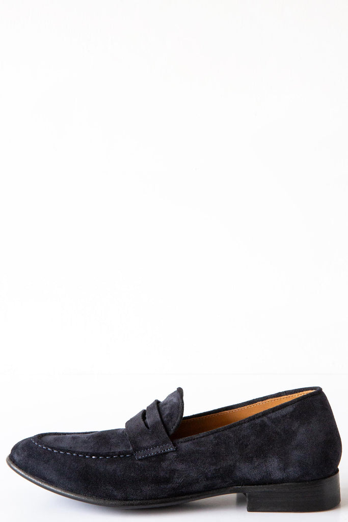 Janet Suede Penny Loafer