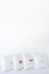 Ladybug Emb Cushion