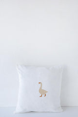 Goose Emb Cushion