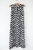 Sleeveless Dot Midi