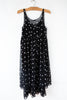 Gathered Dot SL Dress