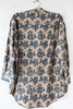 Pleated Floral Shirt
