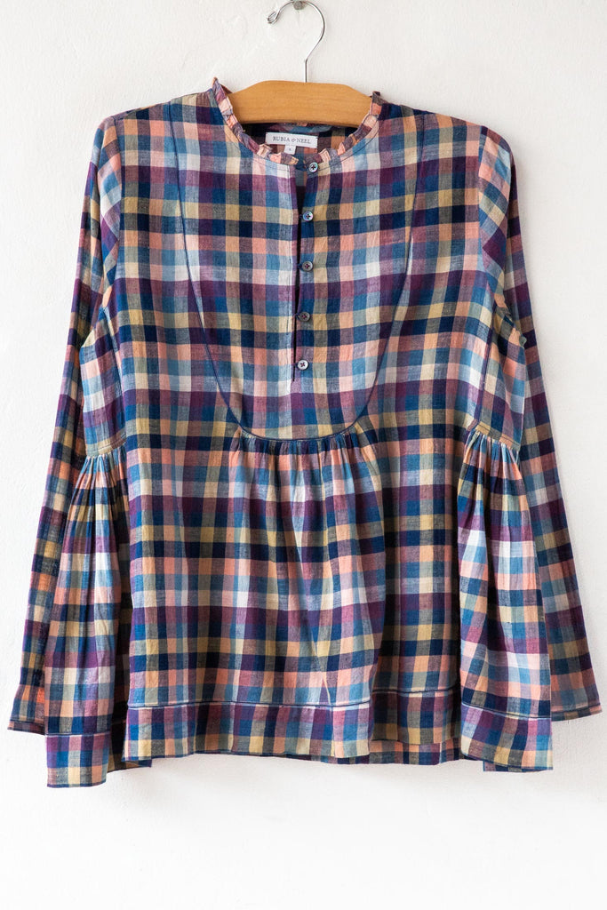 Adeline Check Top