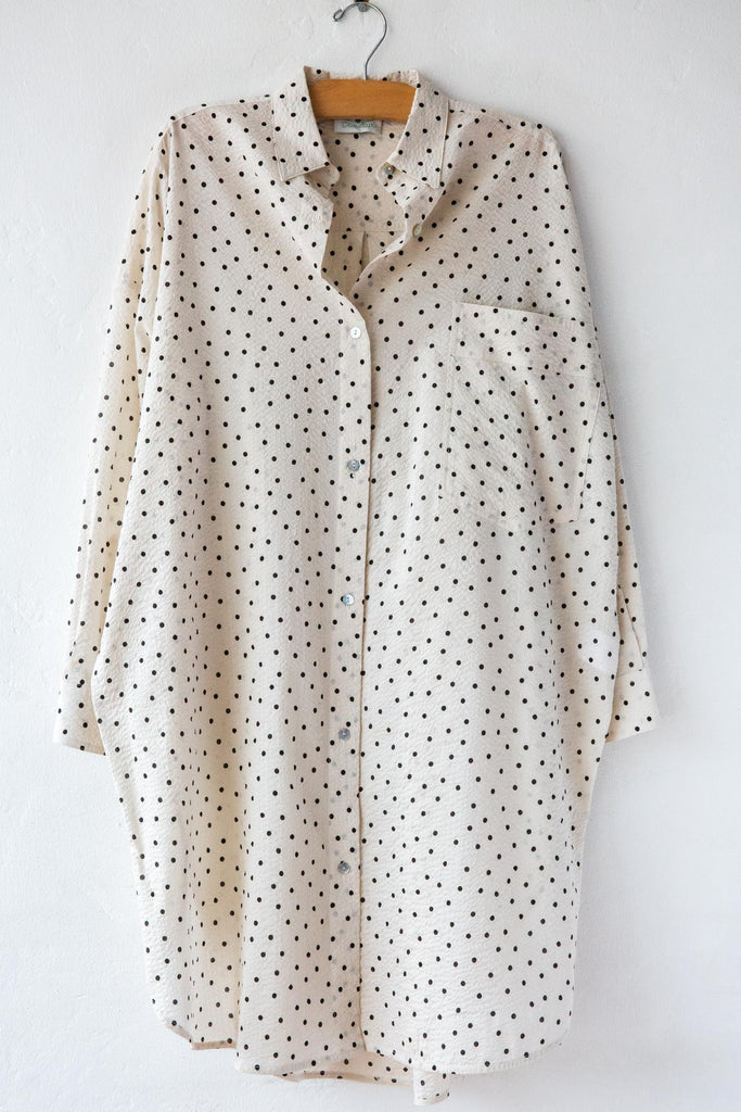 Oversize Dot Shirt