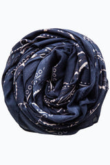 Bandana Print Scarf
