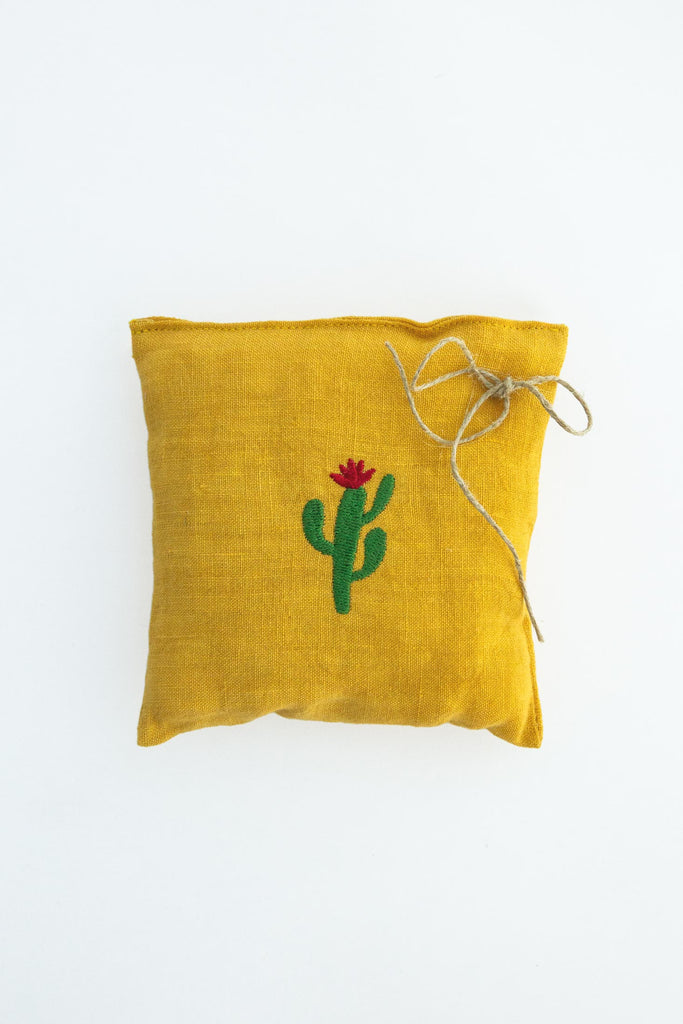 Lavender Cactus Emb Sachet