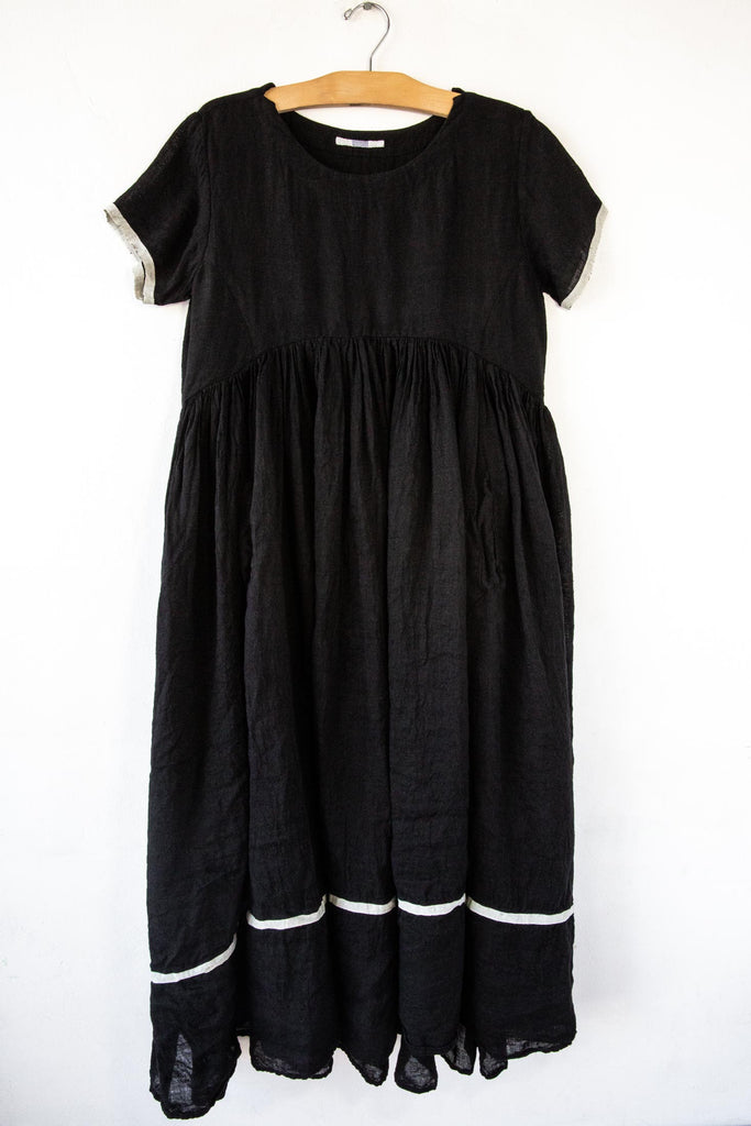 Gather Garden Linen Dress