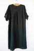 Linen Knot Sleeve Dress