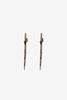 Pia Hammered Hoops