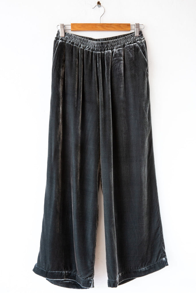 Velvet Wide Leg