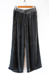 Velvet Wide Leg