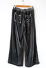 Velvet Wide Leg
