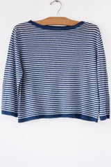 Linen Boatneck Top