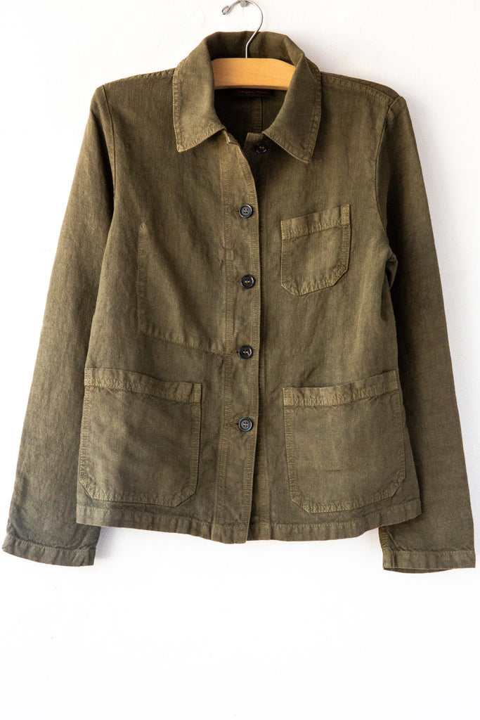 Linen Workwear Jacket