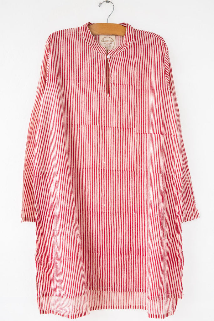 Collared Stripe Kurta
