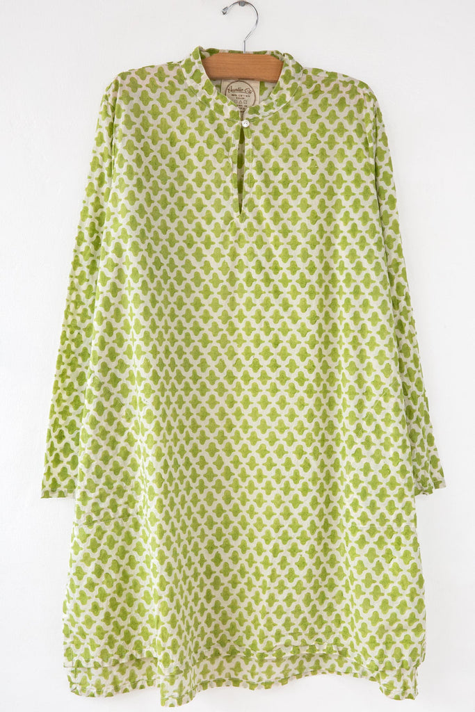Collared Lattice Kurta