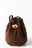 Suede Bucket Bag