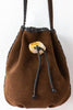 Suede Bucket Bag