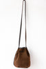 Suede Bucket Bag
