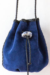 Suede Bucket Bag