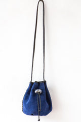 Suede Bucket Bag