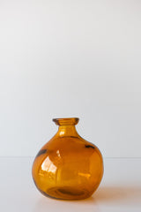 Round Blown Glass Vase