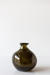 Round Blown Glass Vase