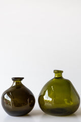 Round Blown Glass Vase