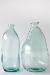 Tall Blown Glass Vase