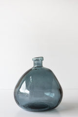 Round Blown Glass Vase