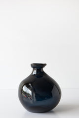 Round Blown Glass Vase