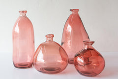 Round Blown Glass Vase