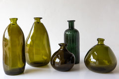 Round Blown Glass Vase