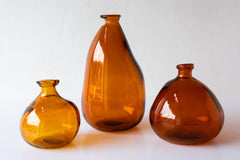 Round Blown Glass Vase