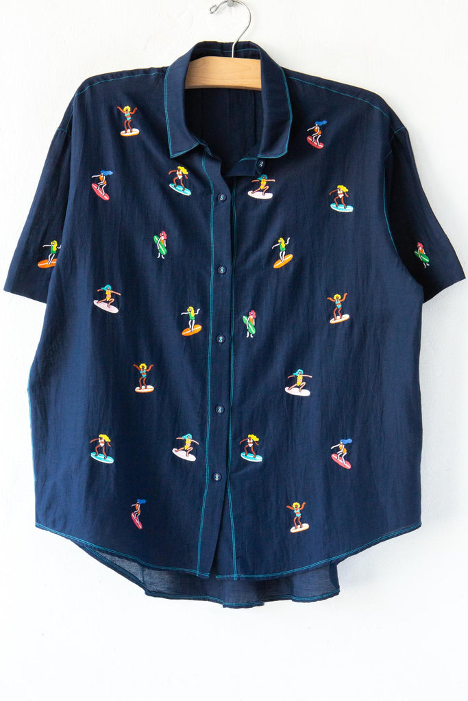 Surfing Emb S/S Shirt