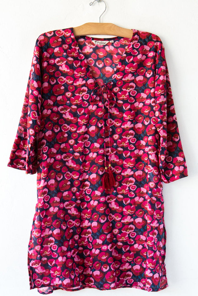 Floral V Tunic