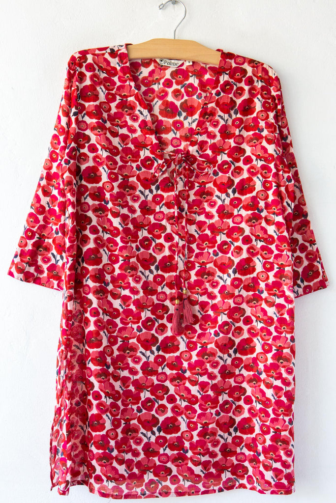 Floral V Tunic