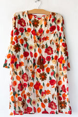 Floral V Tunic