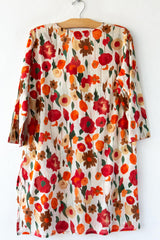 Floral V Tunic