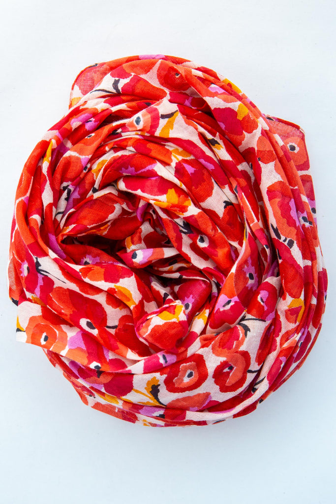 Poppies Scarf