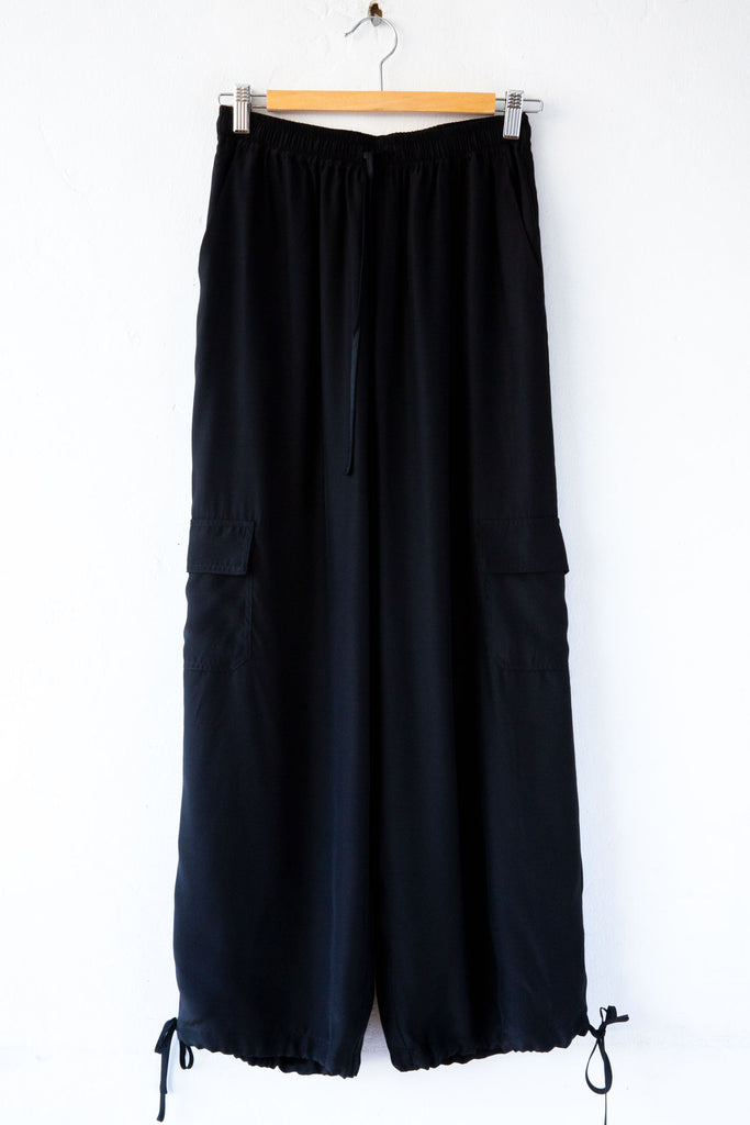 Silk Cargo Pant