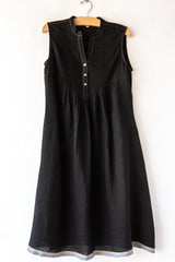 Linen SL Yoke Dress