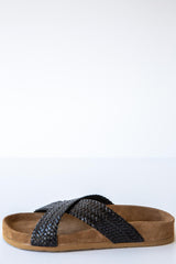 Woven X Sandal
