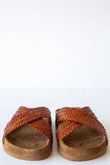 Woven X Sandal