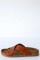 Woven X Sandal