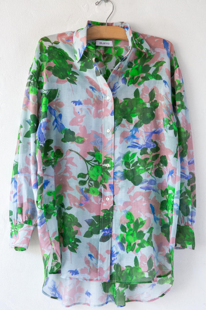 Floral Button Down Shirt