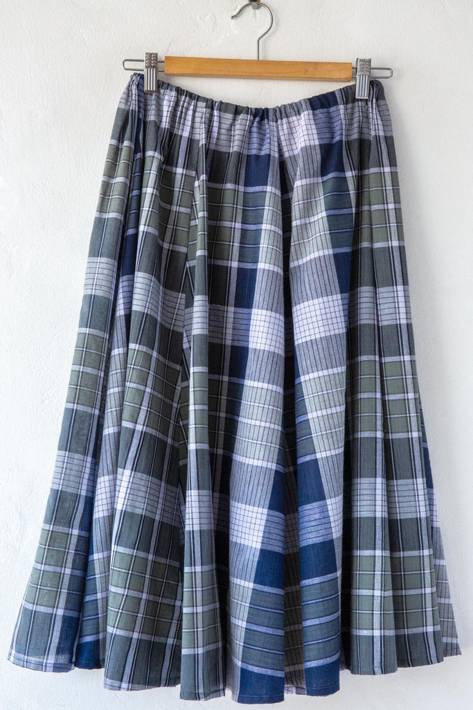 Madras Tie Skirt