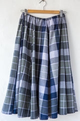 Madras Tie Skirt